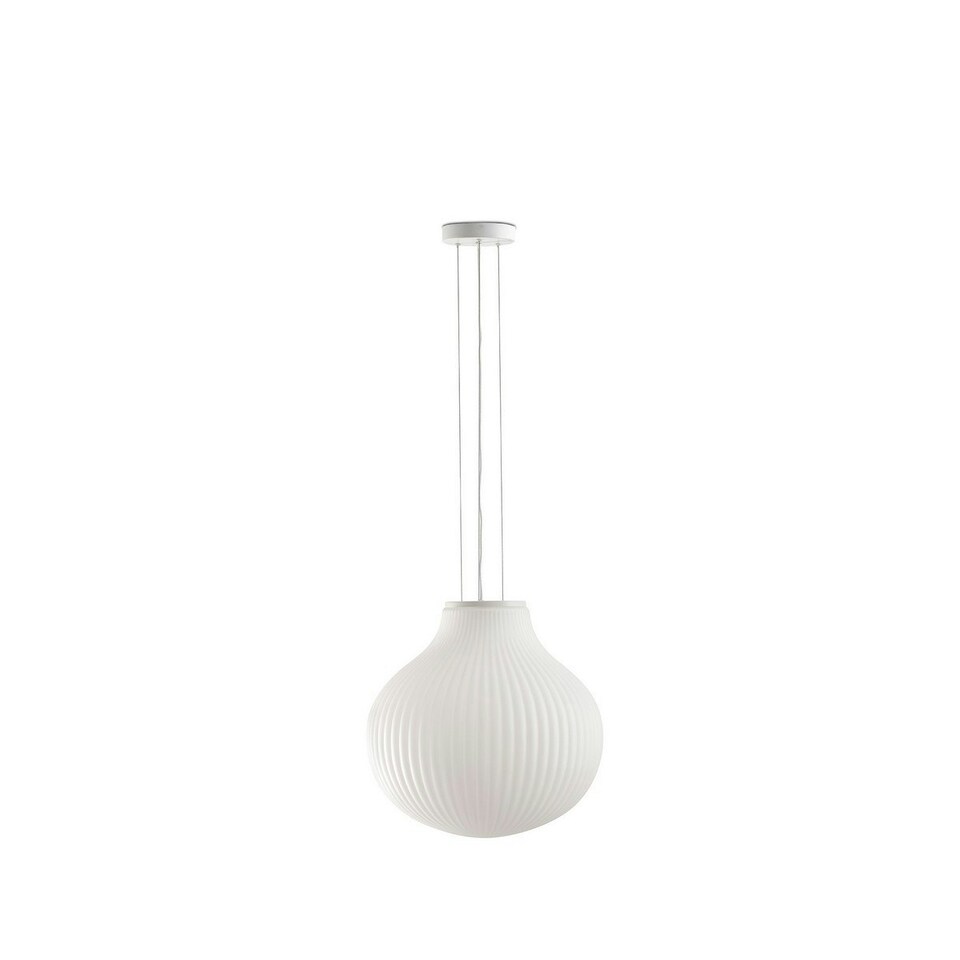 image 1 of Isabelle 40cm Globe Pendant Ceiling Light Matt White