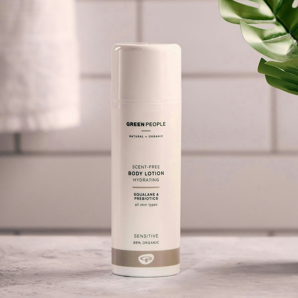 image 1 of Green People Scent Free Body Lotion - Suitable for Sensitive Skin - Paraben Free - Organic, Cruelty Free & Vegan, 150ml