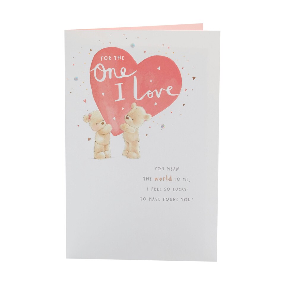 image 1 of One I Love Birthday Card - Bears