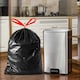 image 6 of GEEZY Bin Liners 30L Black Refuse Bags Garbage Sacks 20 Pack x2