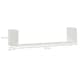 image 3 of HOMCOM Set of 3 Wooden Floating Shelves Wall Mount CD Storage White