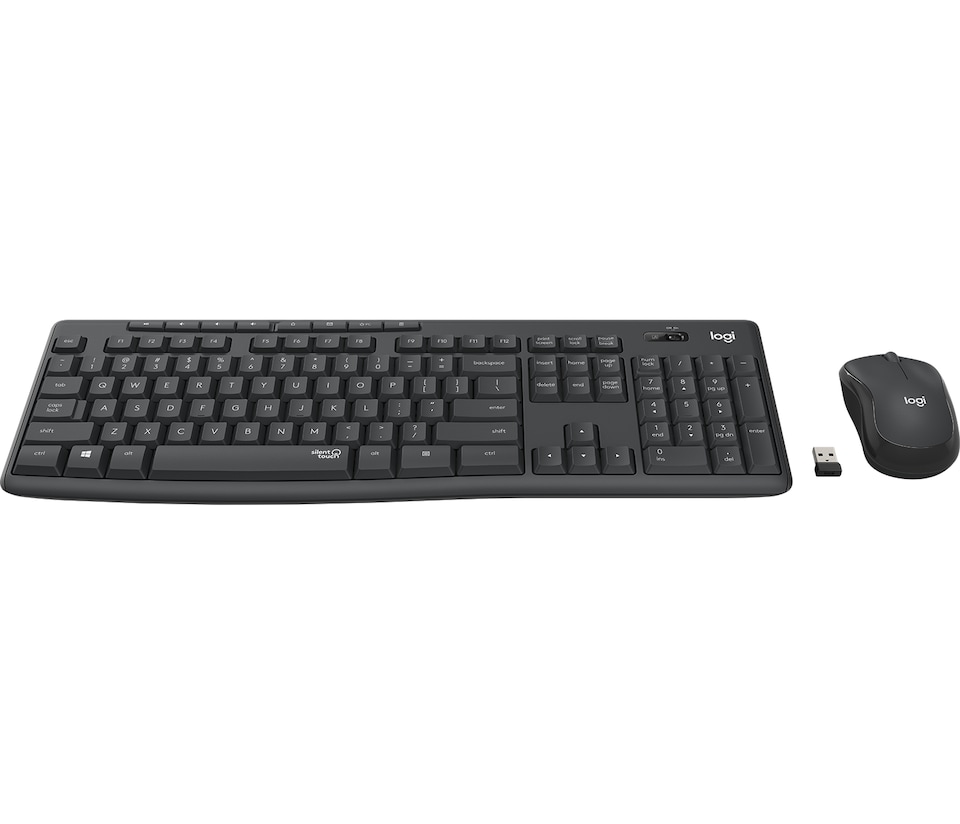 image 1 of Logitech MK295 Silent Wireless Combo keyboard RF Wireless QWERTY UK English