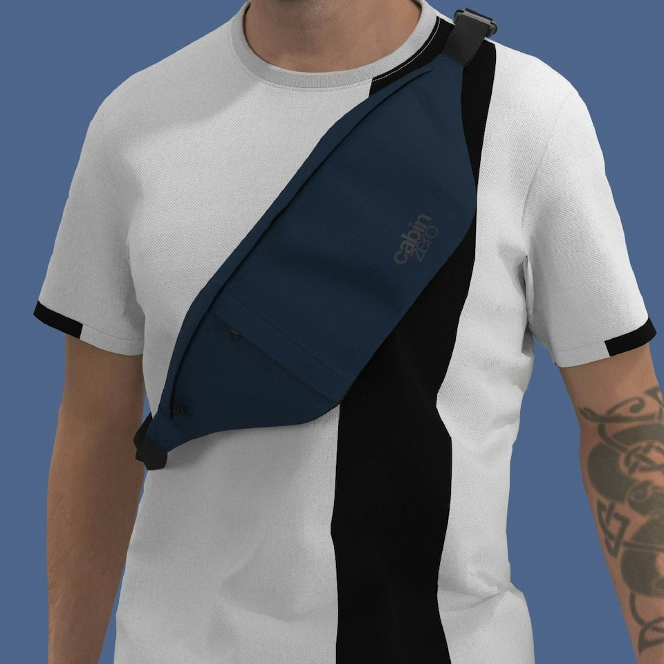 image 1 of Bum Bag 2L Navy Blue