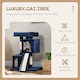image 3 of PawHut Cat Tree 81cm Indoor Cat Scratching Post Kitten Tower