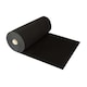image 1 of 1 Metre Exhibition Quality Ribbed Heavy Duty Black Carpet Runner 1 Metre Wide