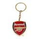 image 2 of Arsenal FC Official Football Crest Keyring | Red | Red/Gold | 1