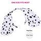 image 6 of White Polka Dot Skirt With Black Dots & Dalmatian Headband And Tail White | XL