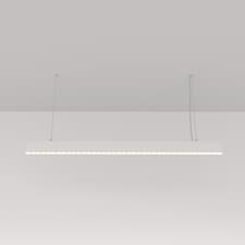 Maytoni Points Bar Pendant Ceiling Light White Integrated LED 4000K