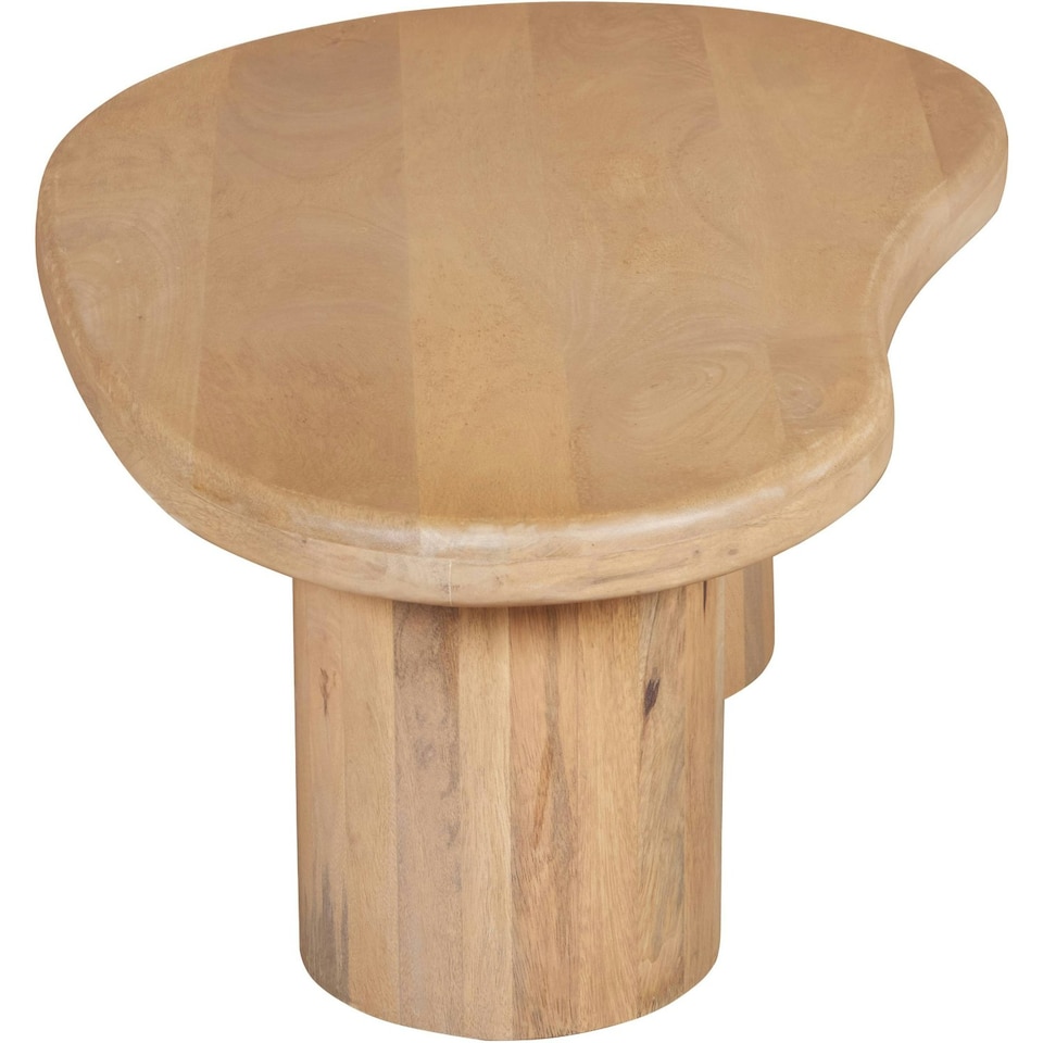 image 1 of Ajmer Solid Wood Coffee Table Brown