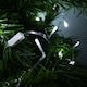 image 6 of 100 LED 10m Premier Christmas Outdoor Multi Function Battery Lights with Timer & Clear Cable in Cool White