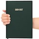 image 1 of 2026 2027 Academic Diary A5 Page a Day - Mid Year Hardback Planner From August 2026 to July 2027 - Student Teacher School Organiser with Ribbon Bookmark (A5, Bottle Green)