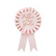 image 1 of Rose Gold Mother Of The Bride Rosette Hen Party Badge 20cm