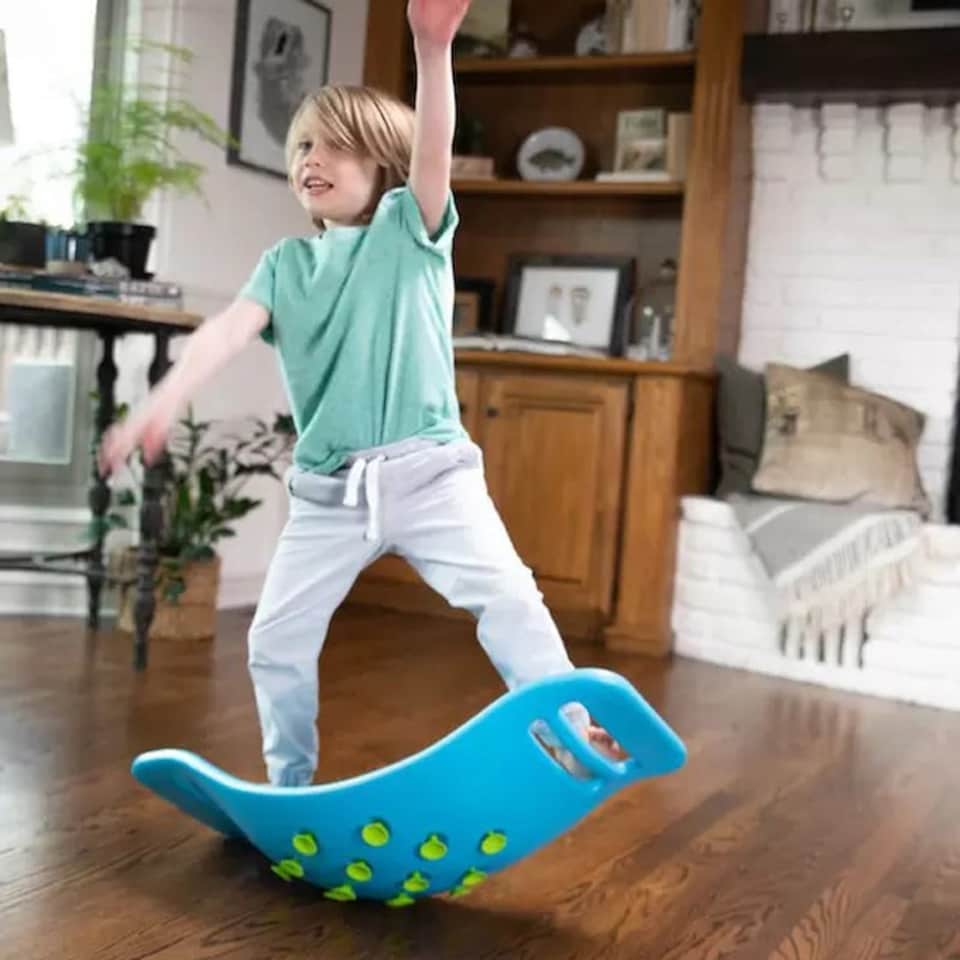 image 1 of Fat Brain Teeter Rocker Blue