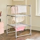 image 2 of Zennox 3 Tier Folding Heated Clothes Airer with Cover