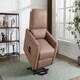 image 10 of Clifton Electric Fabric Single Motor Rise Recliner Lift Mobility Chair (Beige)