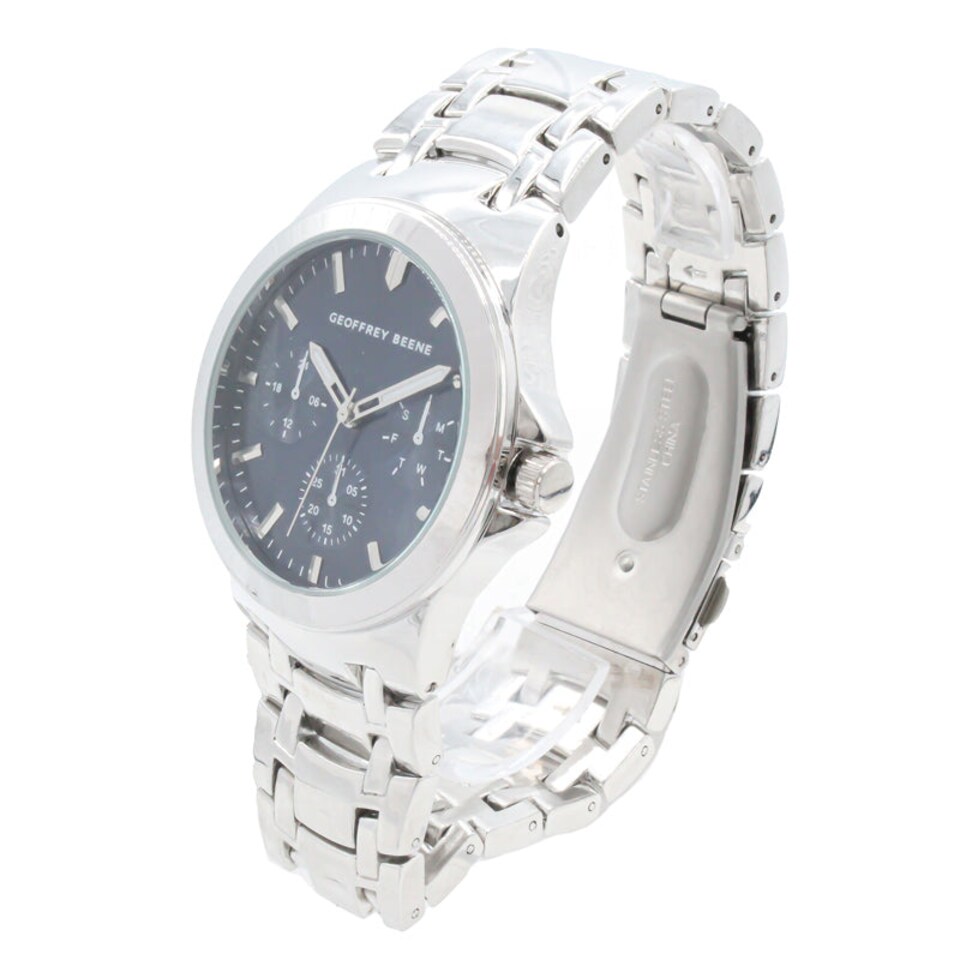 image 1 of Geoffrey Beene Silver Men's Watch GB8090SL | Multi | Silver | 4 cm