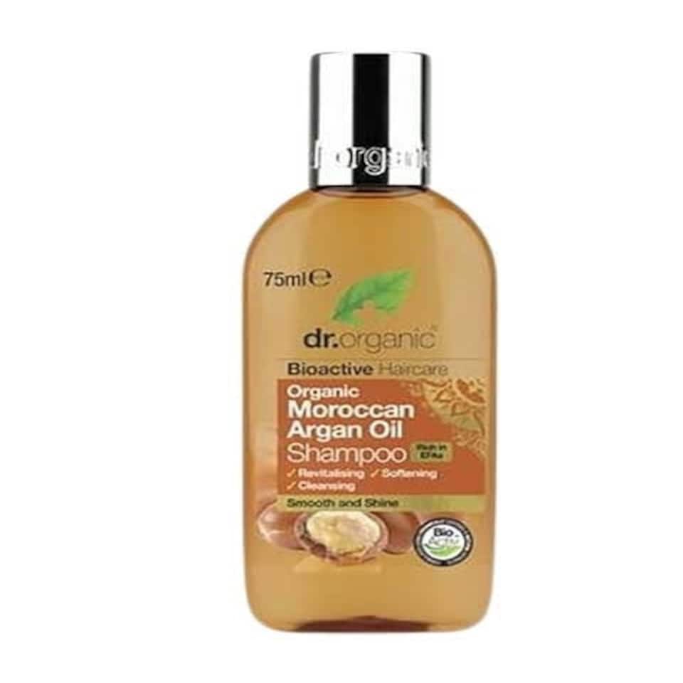 Dr Organic Bioactive Haircare Organic Moroccan Argan Oil Shampoo 75 ml
