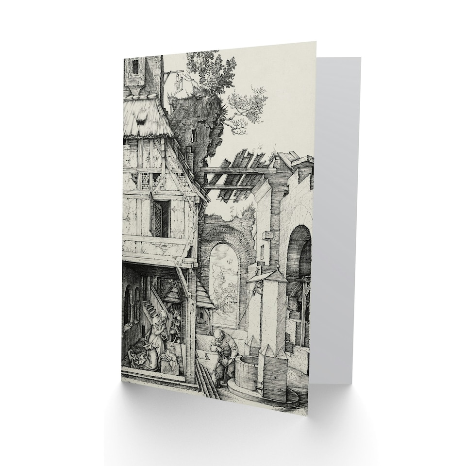 image 1 of Albrecht Durer Art Card The Nativity Birth of Jesus Christ