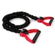 image 2 of Adidas Power Tube Level 2, Medium Resistance Band with Padded Sleeve, 122 cm, Red/Black | Black | RED | 122 cm