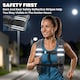 image 6 of HOMCOM 8KG Weighted Vest with Adjustable Straps, Pocket, Reflective Strips