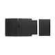 image 4 of Swiss Peak Heritage Stone Paper A5 Portfolio - Black - One Size