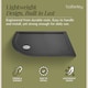 image 3 of Balterley Premium Quadrant Shower Tray | Grey | Grey Slate | 1