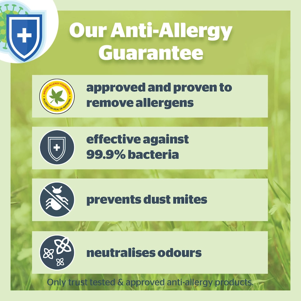 image 1 of Silentnight Anti Allergy Duvet - 7.5 Tog | White | King