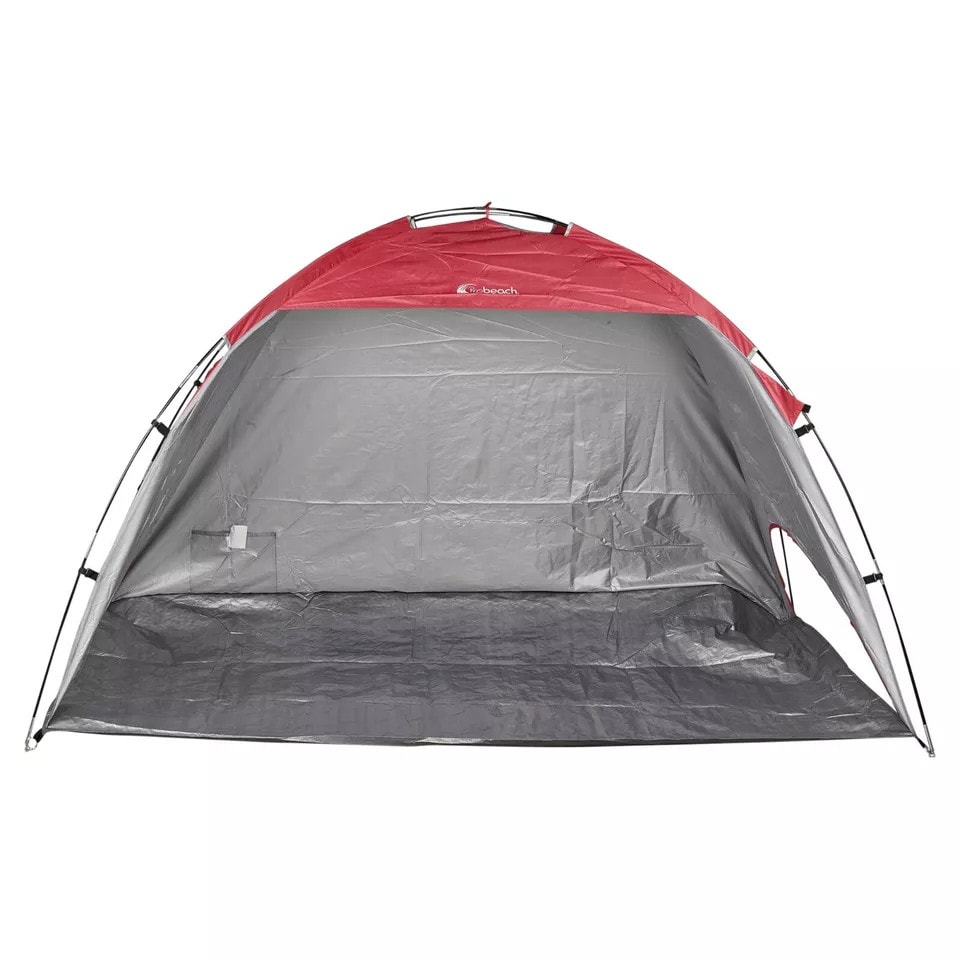 image 1 of Portable Red Beach Tent