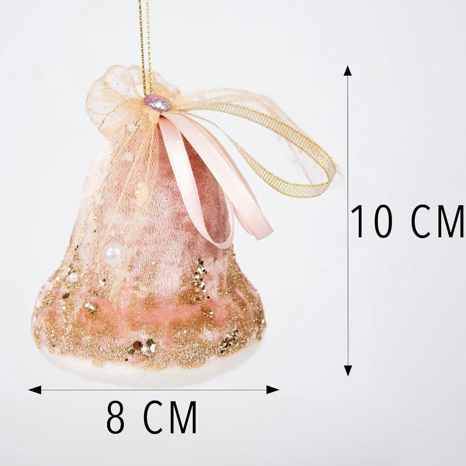 image 1 of Bell Pink 8x10cm - 3pcs