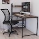 image 1 of Vida Designs Airdrie Office Chair Computer Desk Table Chair, Black