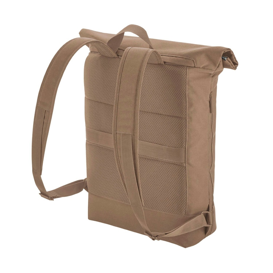image 1 of Bagbase Simplicity Roll Top 15L Backpack - Hazelnut - One Size