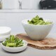 image 2 of Zeal Melamine Salad Bowl, 26cm, Sage Green