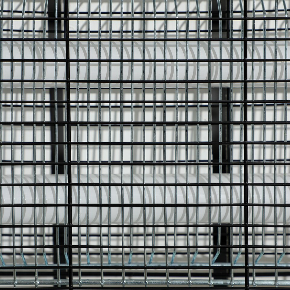 image 1 of Outsunny 30W Electric Fly Zapper, Bug Zapper with UK Plug, 2 UV Bulbs, Hanging Chain, OnOff Switch and Removable Catch Tray