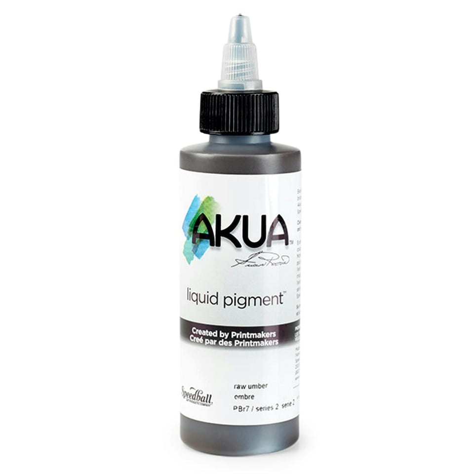 image 1 of Speedball Akua Liquid Pigment, Raw Umber, 4oz