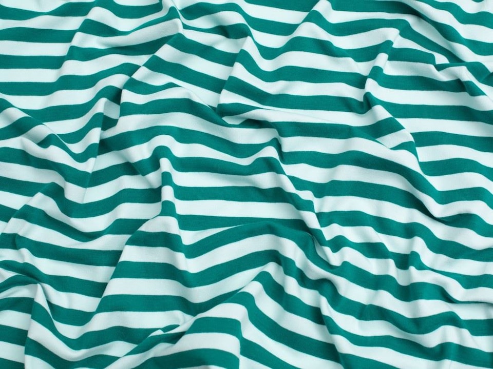 Minerva Core Range Turquoise Cotton Jersey Stretch Knit Fabric for Dressmaking, 150cm / 59" Wide - per metre