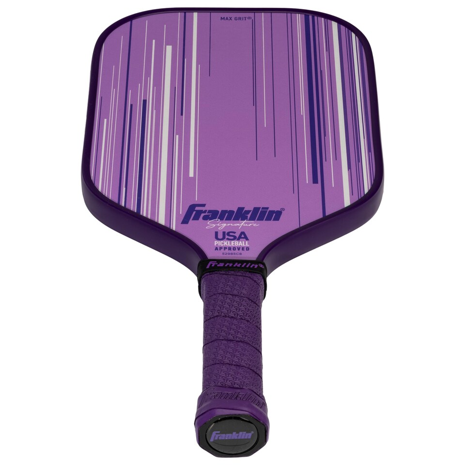 image 1 of Franklin Sports Pro Pickleball Paddle - Signature Series With Maxgrit Surface - Usapa Approved - 13mm Polypropylene Core - Lilac