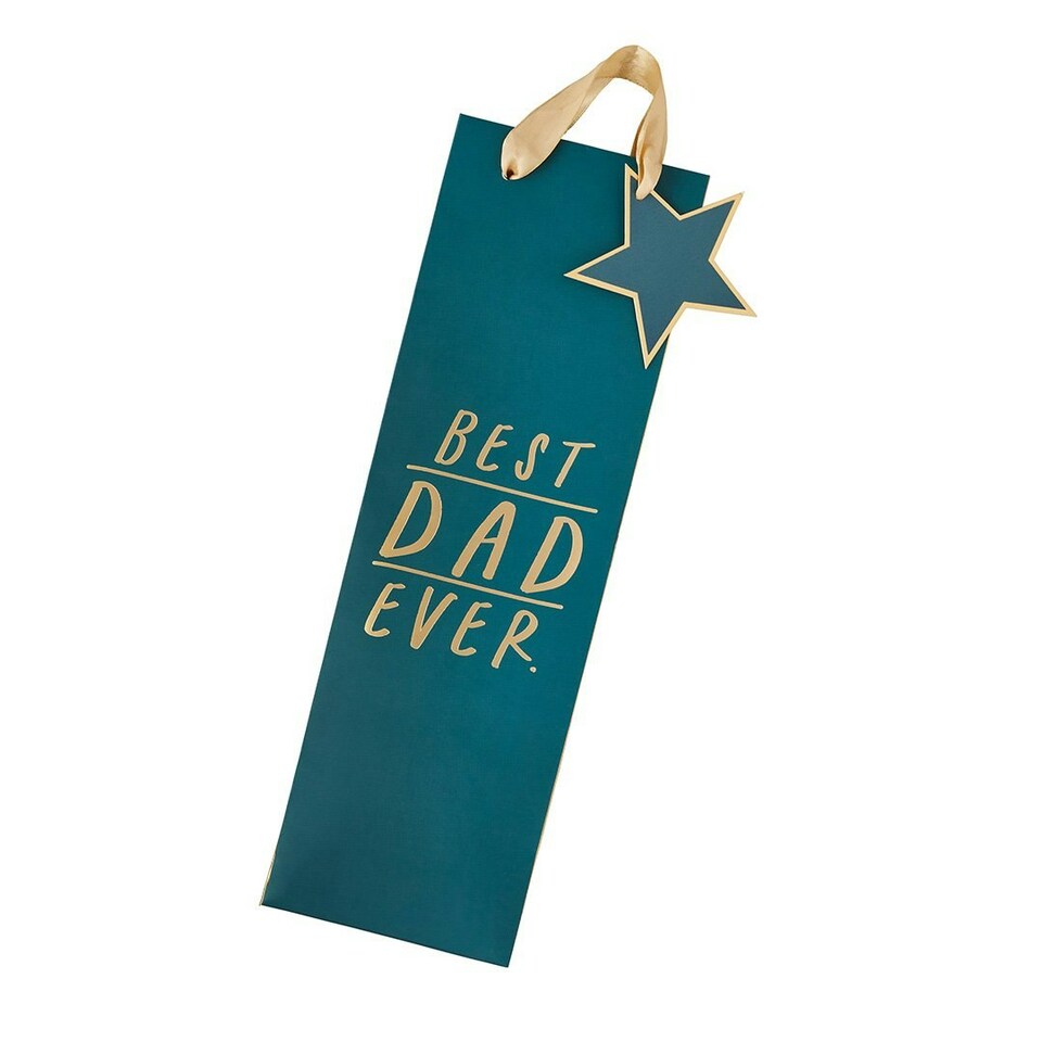image 1 of Best Dad Ever Gift Bottle Bag - Pack of 1