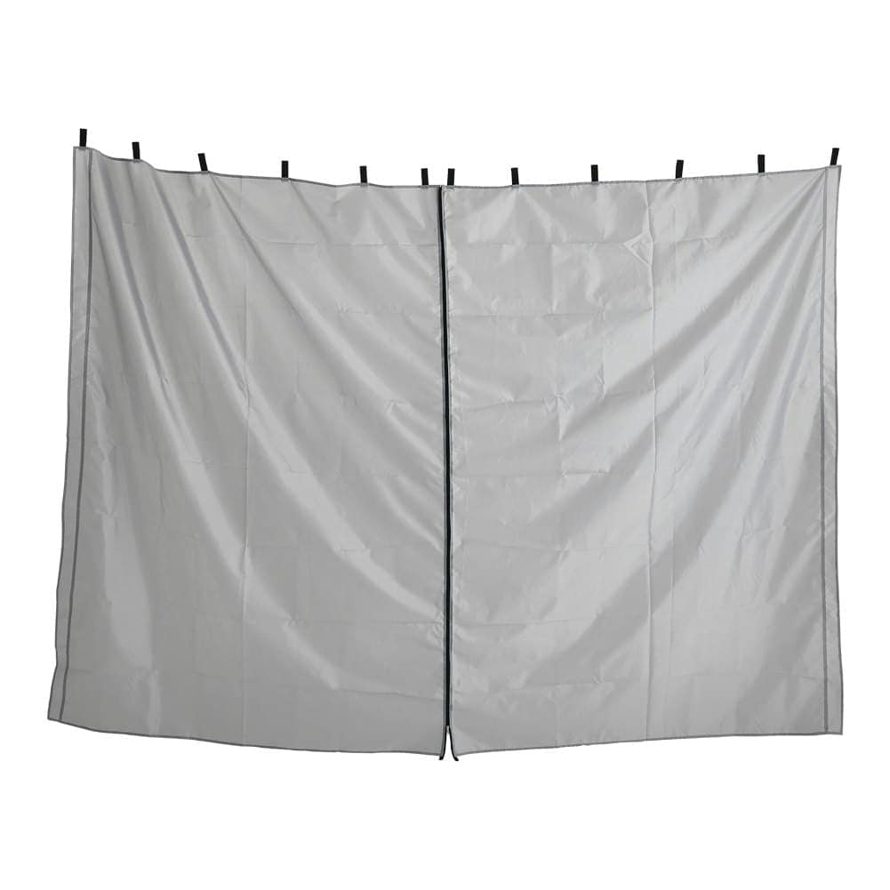 Living and Home Gazebo Side Wall PU Universal Replacement - Grey