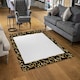 image 2 of Ancient Egyptian Border (Rug) Black | Large: 140x200cm