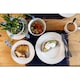 image 3 of Mikasa Dinner Set Cream Stoneware 12 Piece