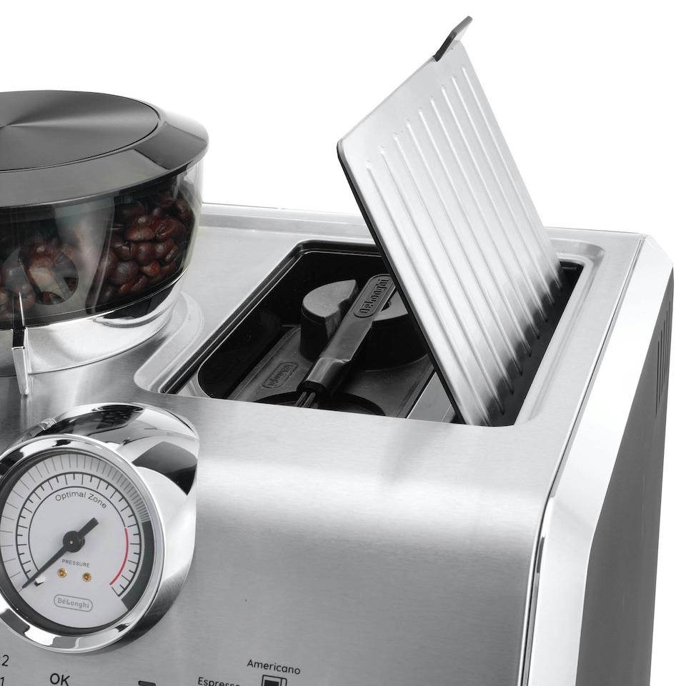image 1 of Delonghi La Specialista Arte Bean to Cup Manual Coffee Machine, Silver