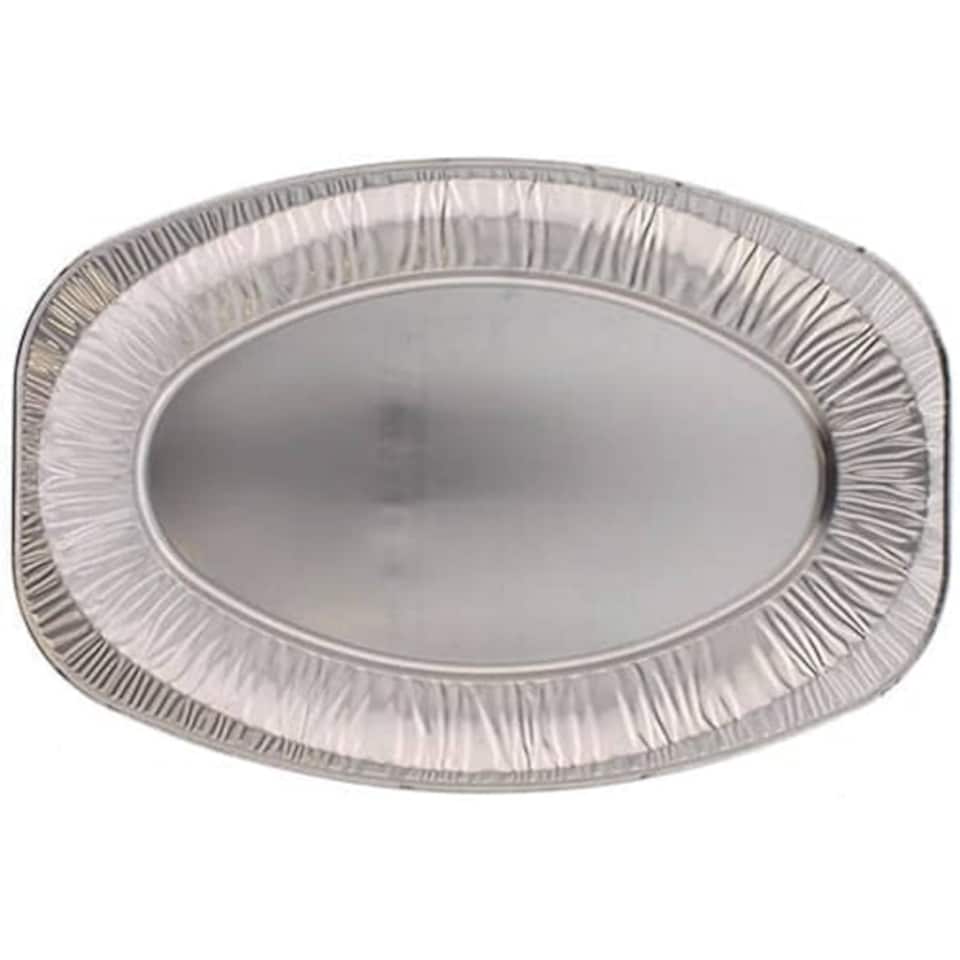 Medium Oval Plain Foil Platter 43cm / 17 in
