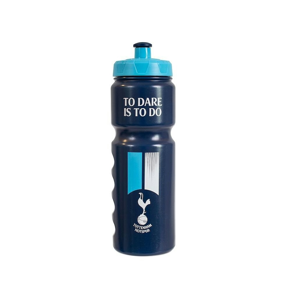 image 1 of Tottenham Hotspur FC To Dare Is To Do Plastic Water Bottle - Navy/Sky Blue/White - One Size