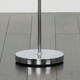 image 1 of ValueLights Modern Floor Lamp In Polished Chrome Metal Finish With Mustard Shade