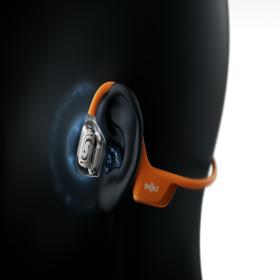 image 1 of SHOKZ OPENRUN PRO 2 ORANGE HEADPHONES