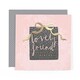 image 1 of Present Design Contemporary Luxury Foiled Lovely Friend Birthday Card