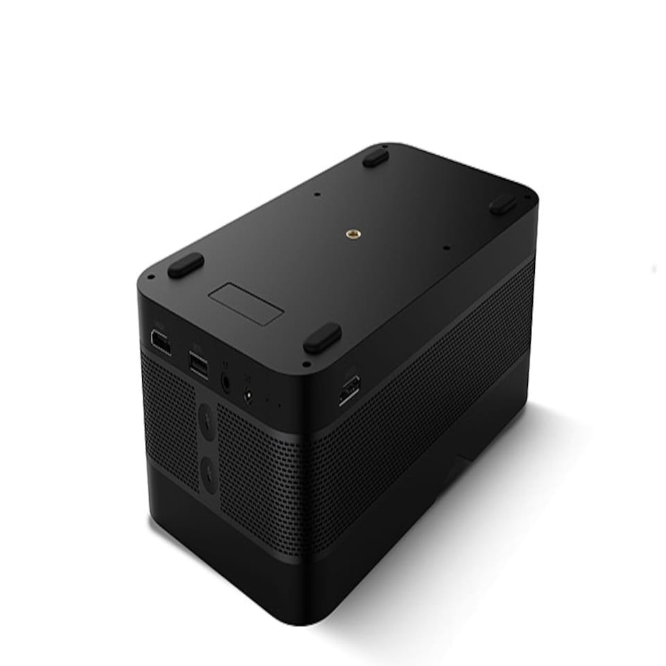image 1 of Philips Screeneo U4 Projector Black, 80", 1080p, HDMI & USB, dual bluetooth