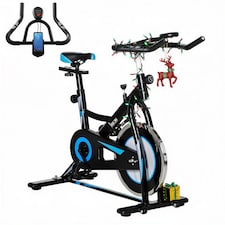 HOMCOM 8kg Flywheel Stationary Exercise Bike Cycling Cardio Bike