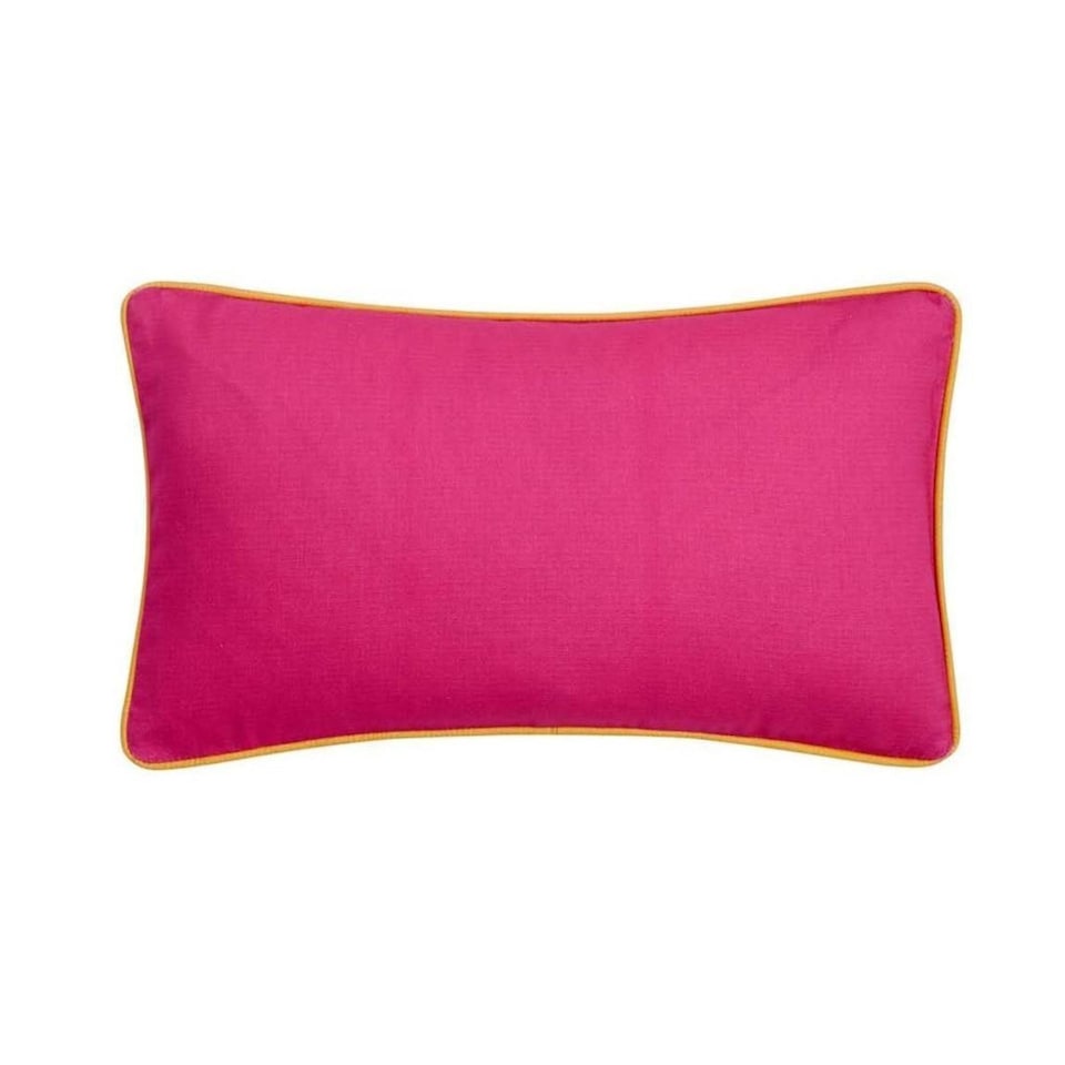 Ulster Weavers Plain Linen Cushion Cover LR Pink