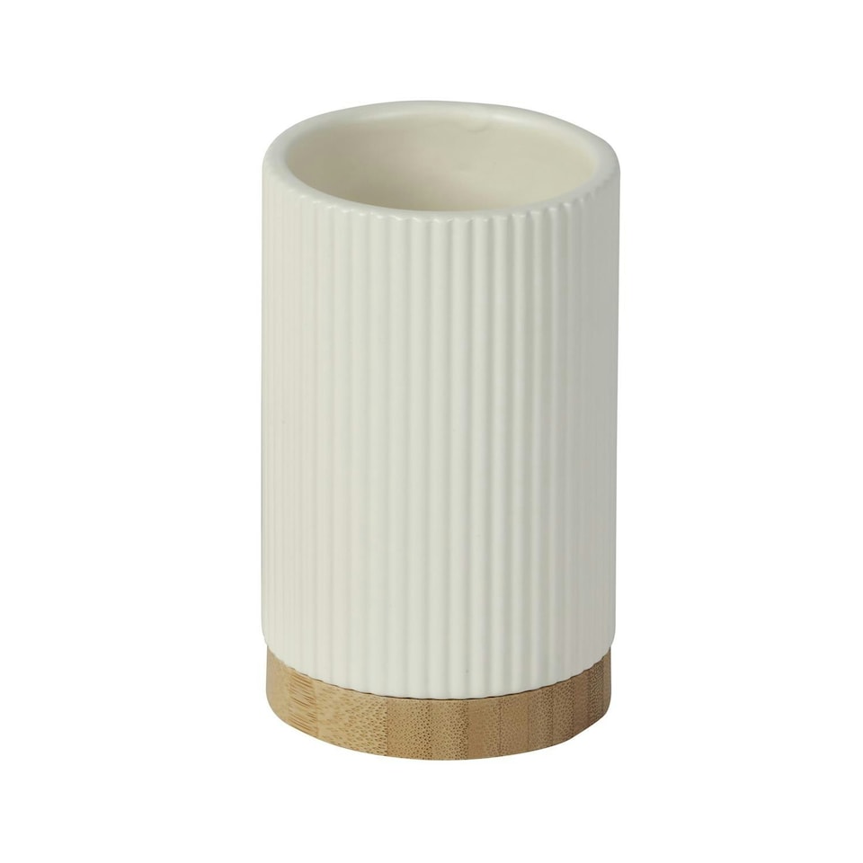 image 1 of Showerdrape Bondi Cream Tumbler